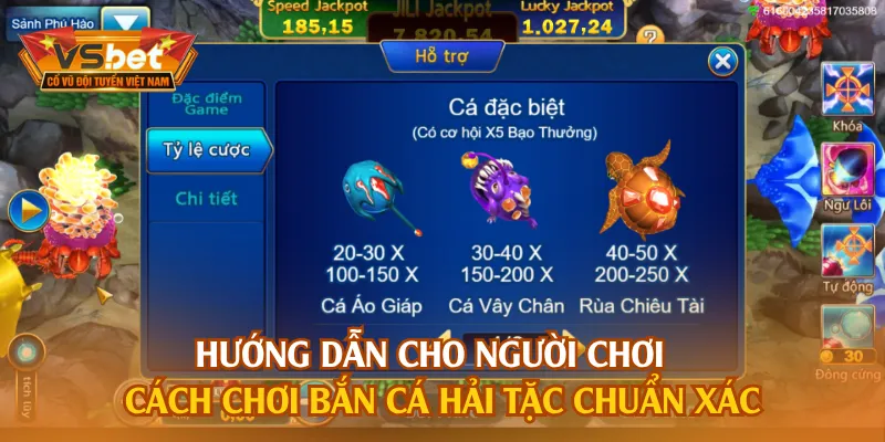 Cần nắm rõ toàn bộ luật Bắn Cá Hải Tặc dễ thắng lớn