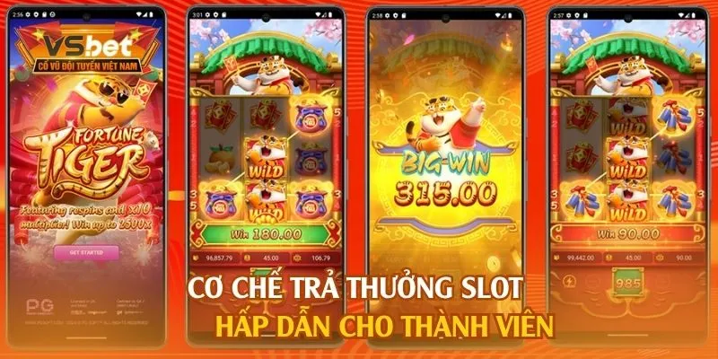 Cơ chế trả thưởng Slot hấp dẫn cho thành viên