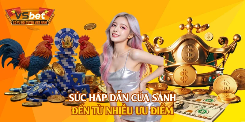 Sức hấp dẫn của sảnh đến từ nhiều ưu điểm